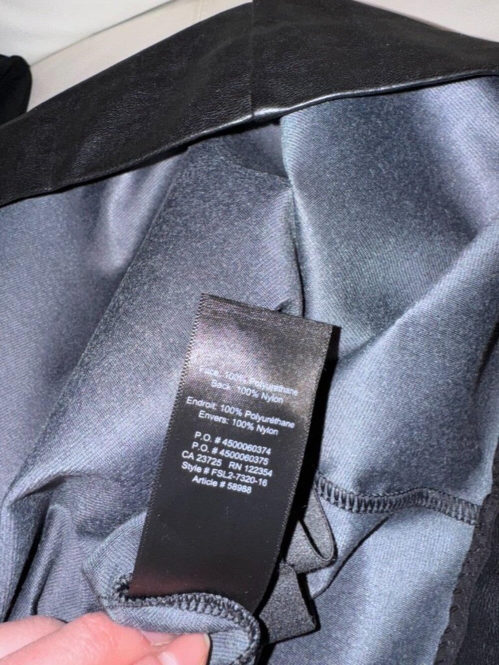 NWOT Talula (Aritzia) | Faux Leather Pencil Skirt | Black | Small
- Picture 7 of 7